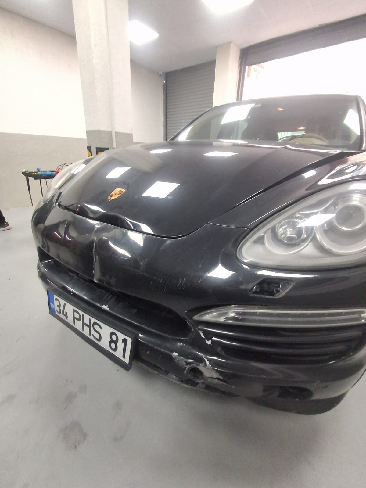 Porsche ön bölüm detaylı görünüm